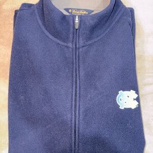 Brooks Brothers - Men’s Navy Blue Fleece Vest